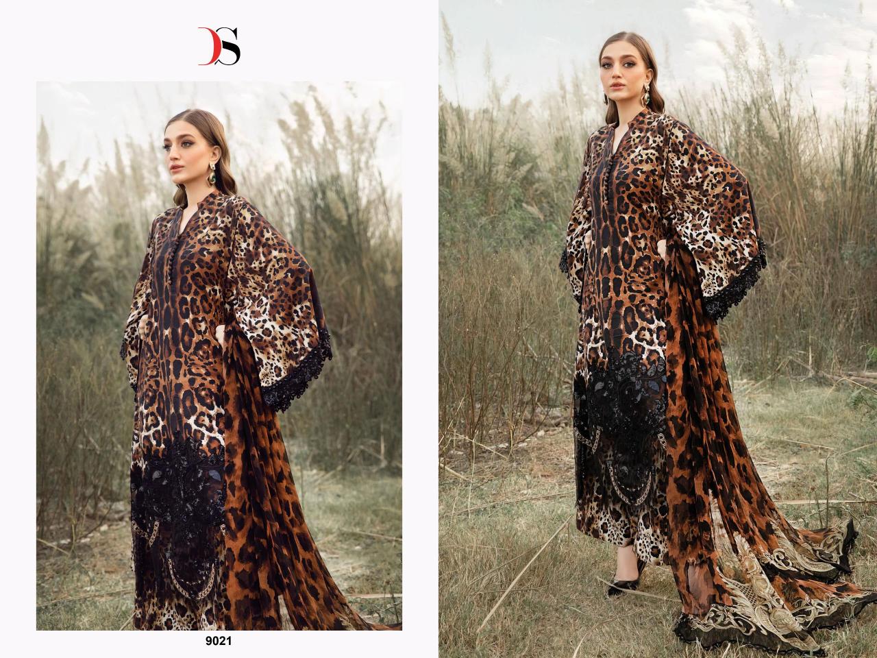 Deepsy Maria B Mprints 25 Catalog pakistani cotton dupatta suits
