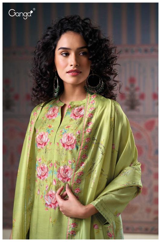 Ganga Asima 3170 Catalog wholesale unstitched salwar kameez suppliers