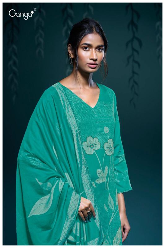 Ganga Bhanuja 3053 wholesale catalogue salwar kameez
