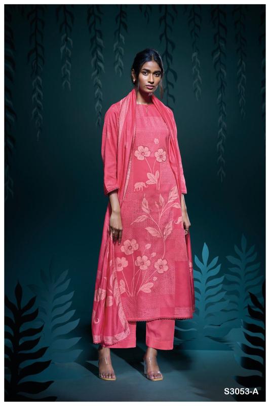 Ganga Bhanuja 3053 wholesale catalogue salwar kameez