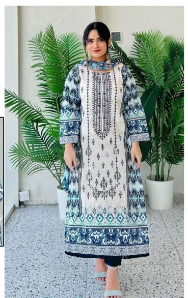 Hazzel 0107 ABCD Cotton Dupatta pakistani suits wholesale in delhi