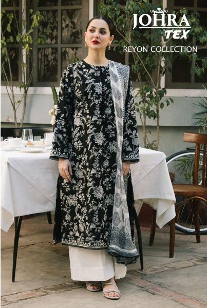 Johra Tex 157 ABCD Embroidered Pakistani suit design