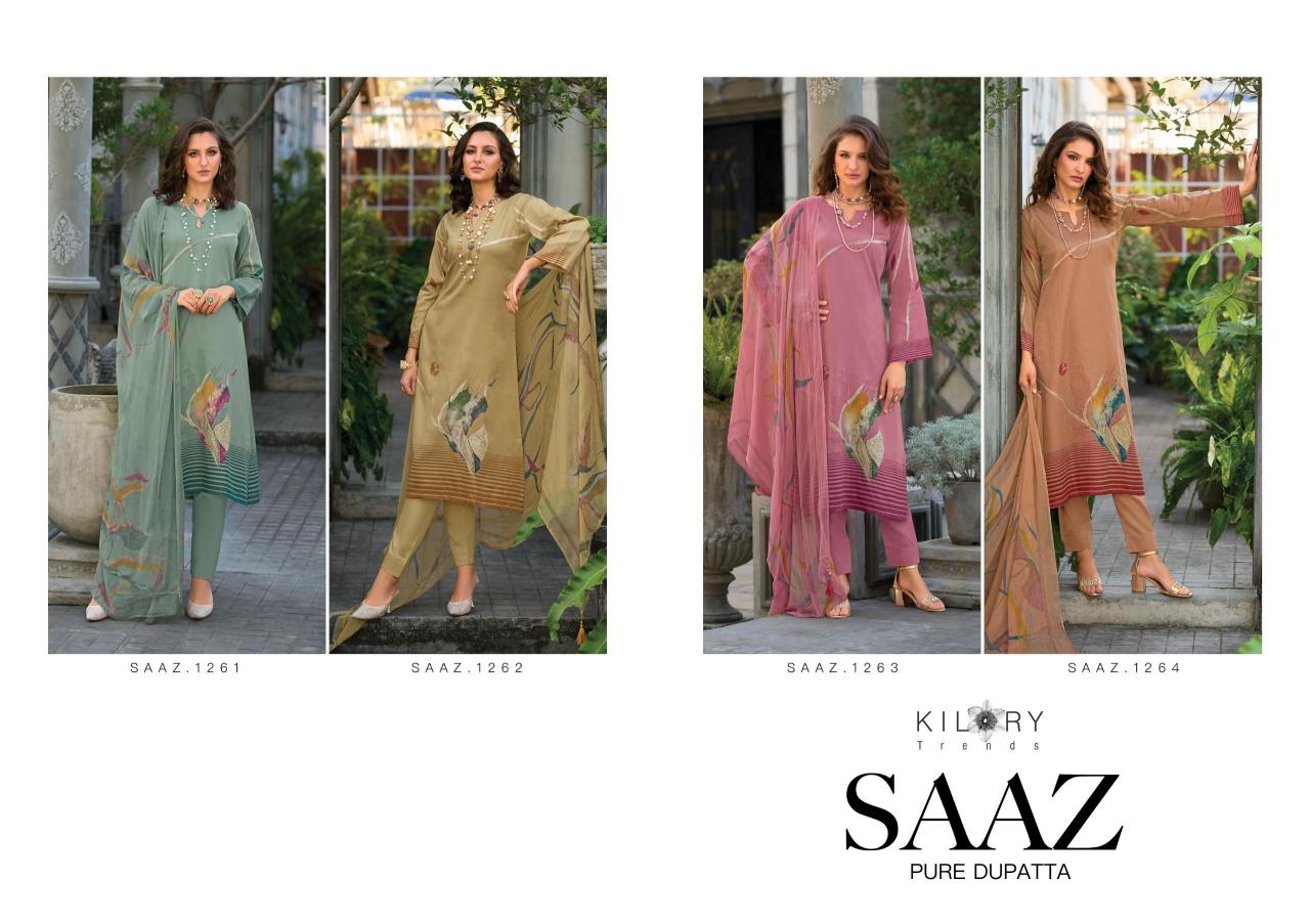 Kilory Saaz Catalog indian salwar kameez wholesaler