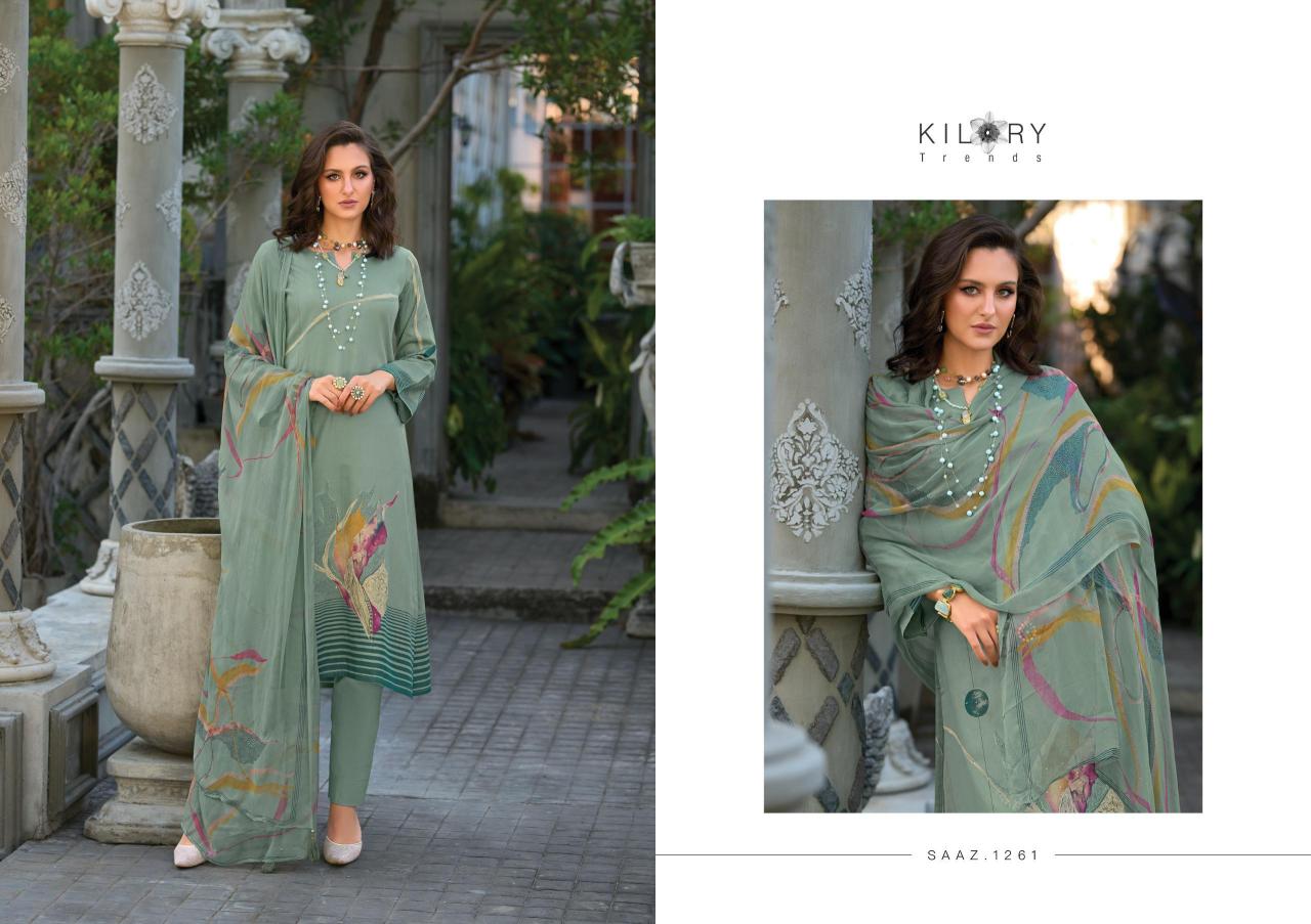 Kilory Saaz Catalog indian salwar kameez wholesaler