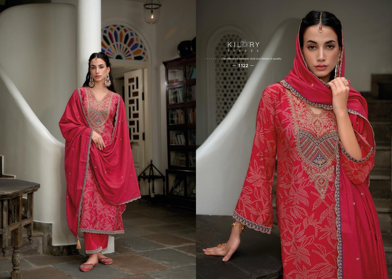 Kilory The Story Of Bandhej work salwar kameez wholesale