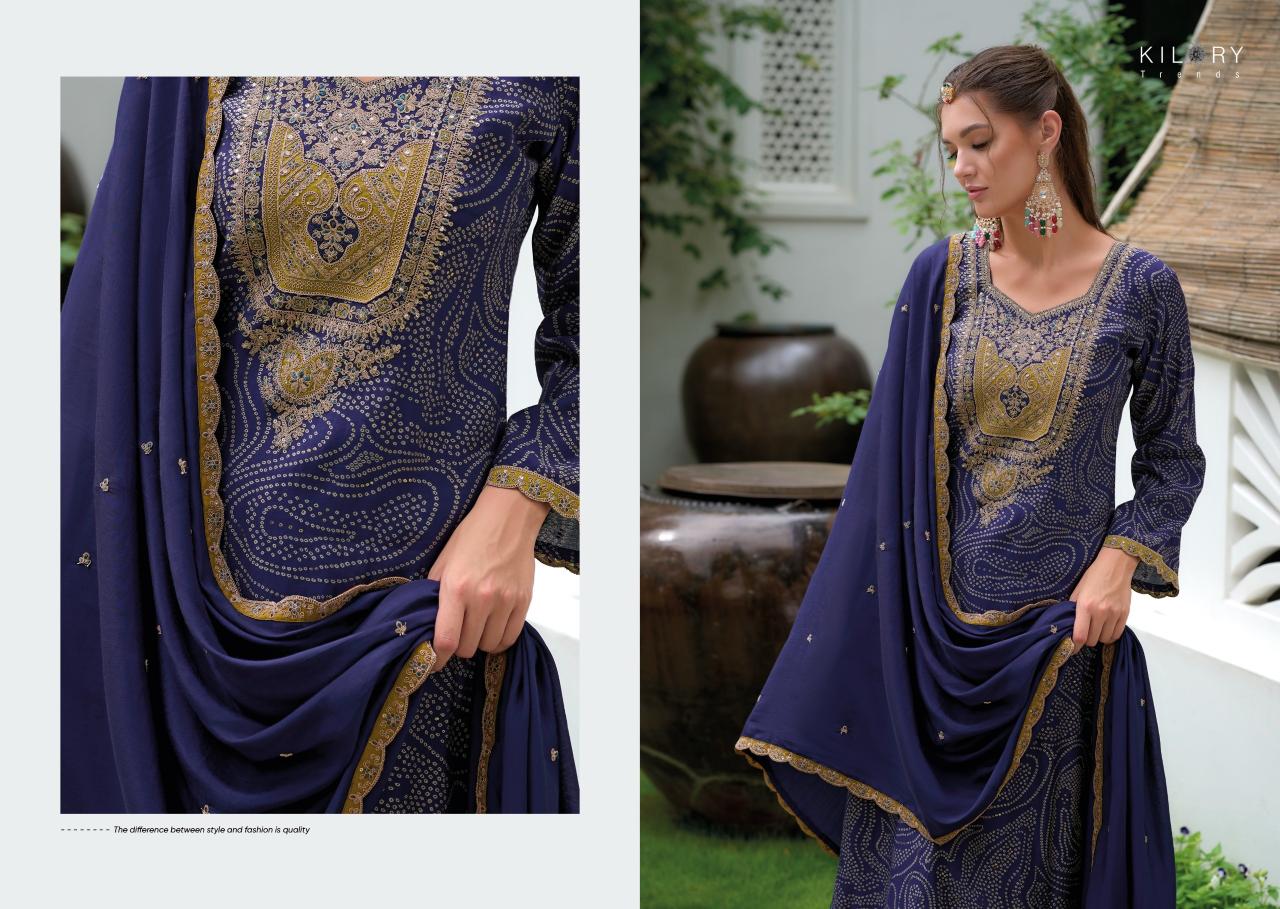 Kilory The Story Of Bandhej work salwar kameez wholesale