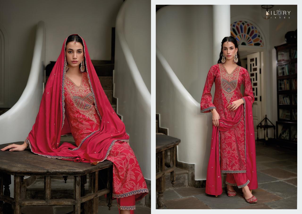 Kilory The Story Of Bandhej work salwar kameez wholesale