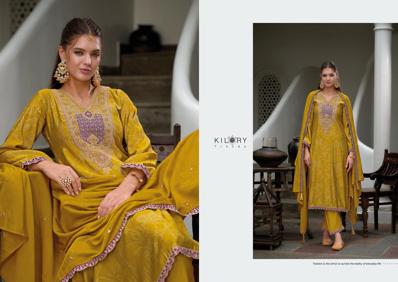Kilory The Story Of Bandhej work salwar kameez wholesale