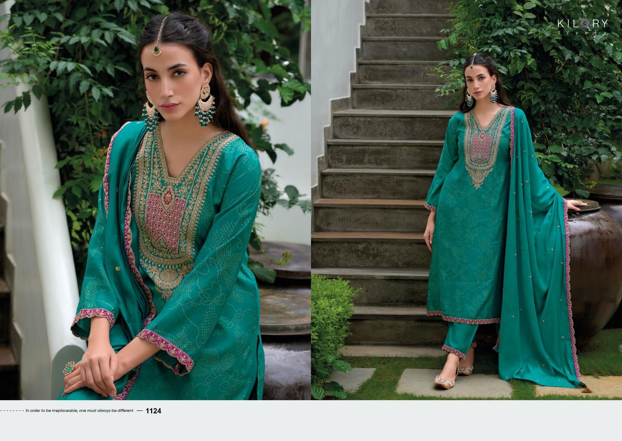 Kilory The Story Of Bandhej work salwar kameez wholesale