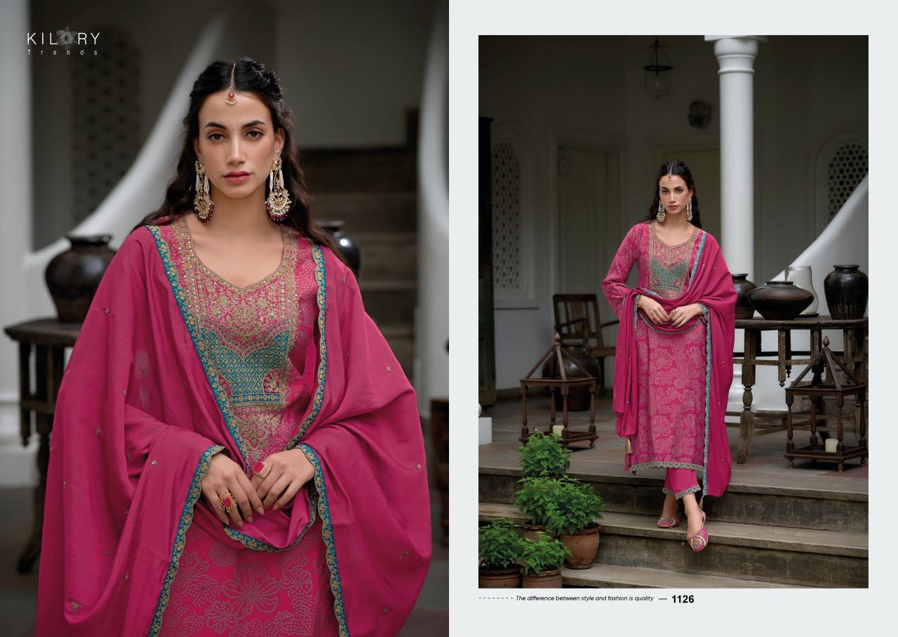 Kilory The Story Of Bandhej work salwar kameez wholesale