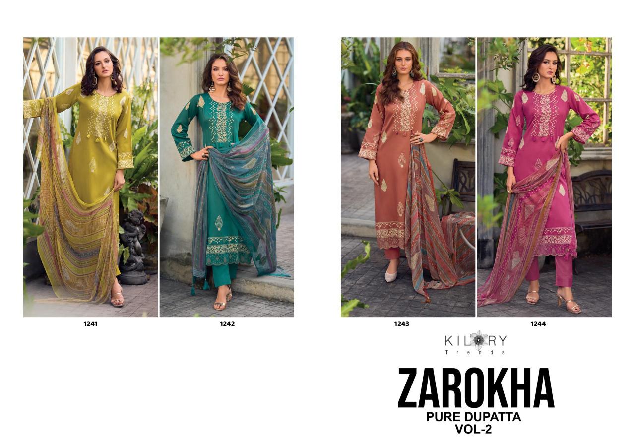 Kilory Zarokha Vol 2 Catalog mumbai salwar kameez wholesalers