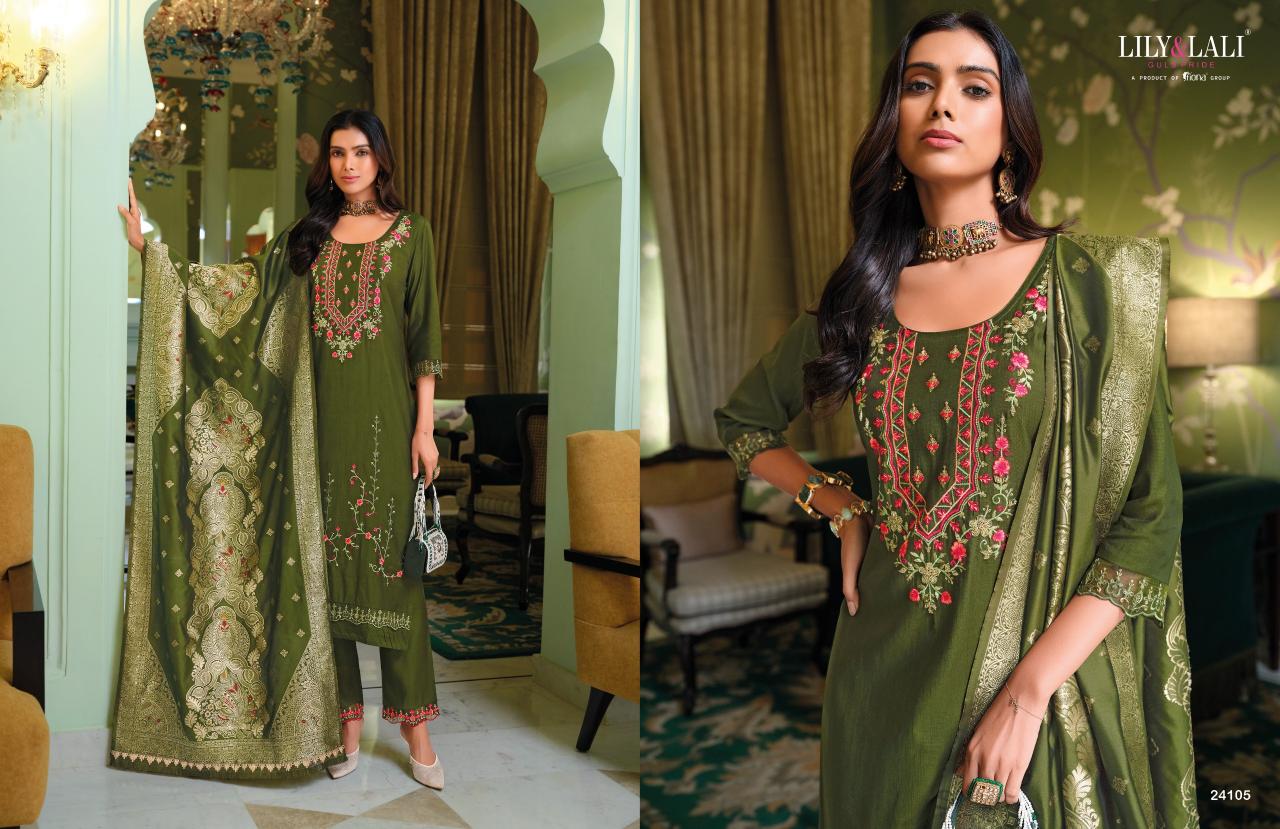 Lily & Lali Hasmeena Vol 5 Catalog branded kurtis name list in india for franchise