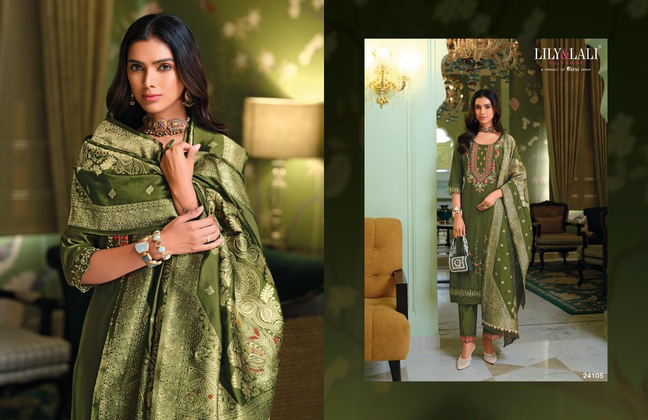 Lily & Lali Hasmeena Vol 5 Catalog branded kurtis name list in india for franchise
