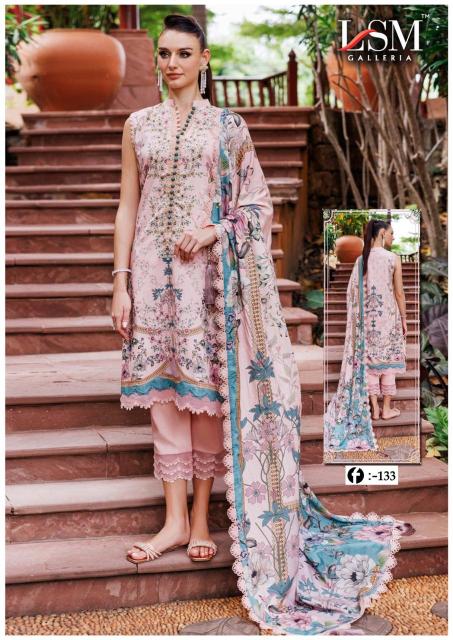 LSM Firdous Queen Vol-13 – Karachi Dress Material - Wholesale Catalog