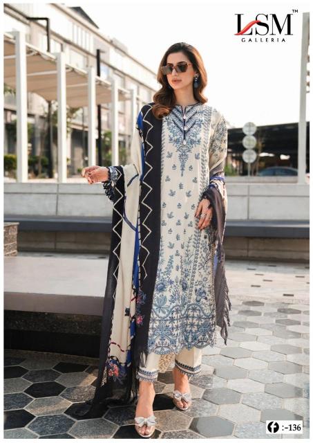 LSM Firdous Queen Vol-13 – Karachi Dress Material - Wholesale Catalog