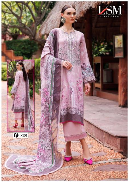 LSM Firdous Queen Vol-13 – Karachi Dress Material - Wholesale Catalog