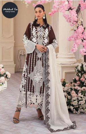 Mehboob Tex Mt 1428 Designer Rayon pakistani suits in hyderabad