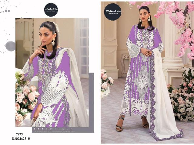 Mehboob Tex Mt 1428 Designer Rayon pakistani suits in hyderabad