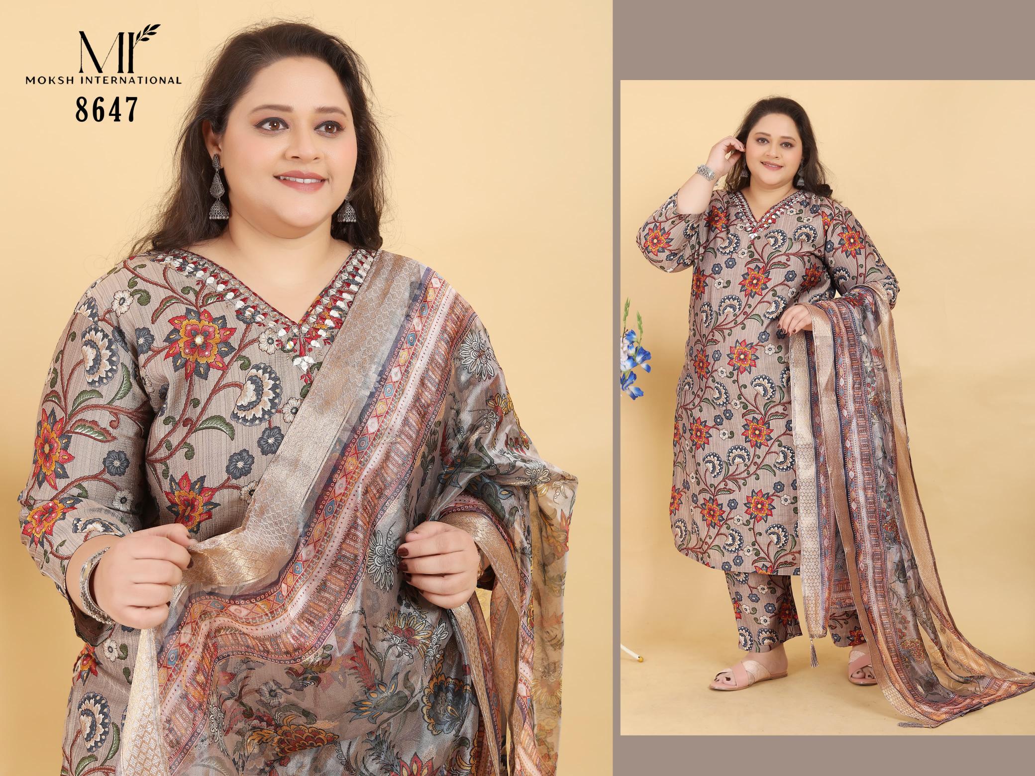 Moksh International Big Size Royal Vol 2 Catalog kurti manufacturing factory in surat