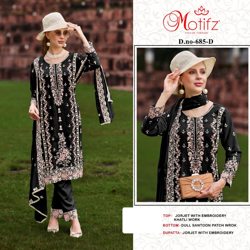 Motifz 685 Georgette pakistani suits online