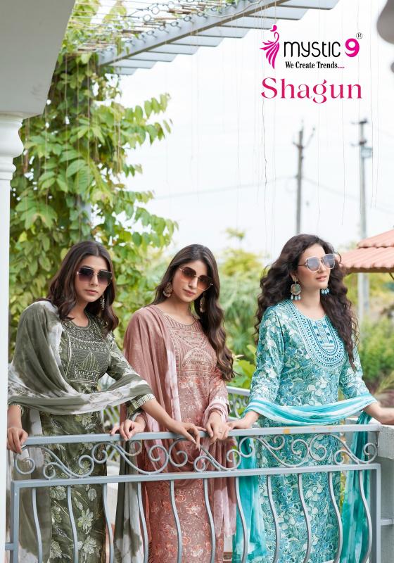 Mystic 9 Shagun Vol 12 best shopping site for womens kurti in india