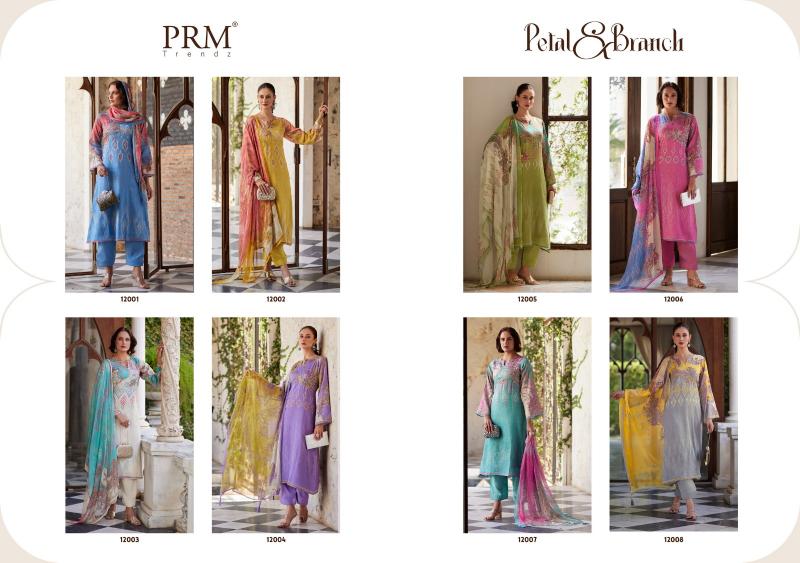 PRM Trendz Petal Branch Catalog salwar kameez catalog wholesale