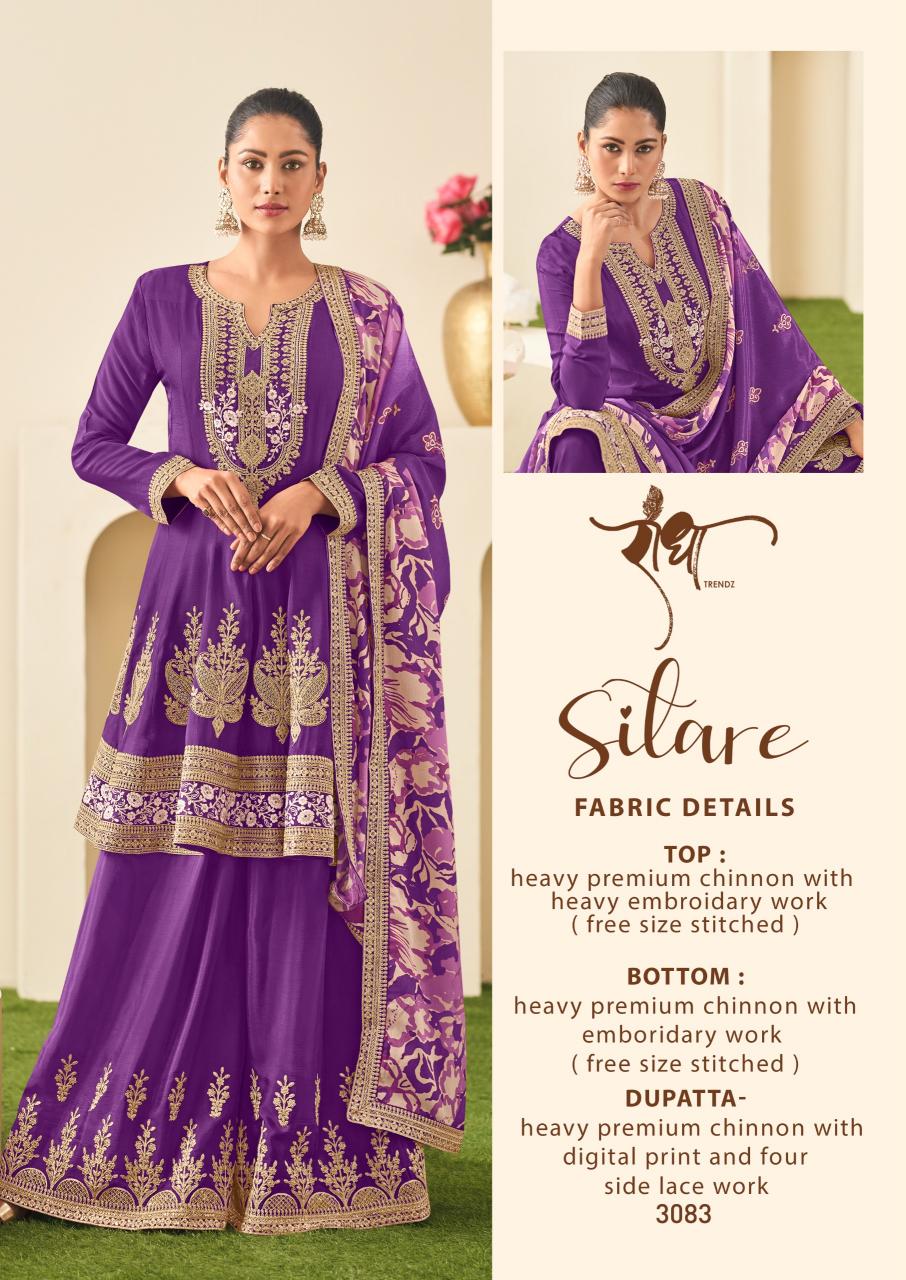 Radha Trendz Sitare Catalog designer salwar kameez wholesale in mumbai