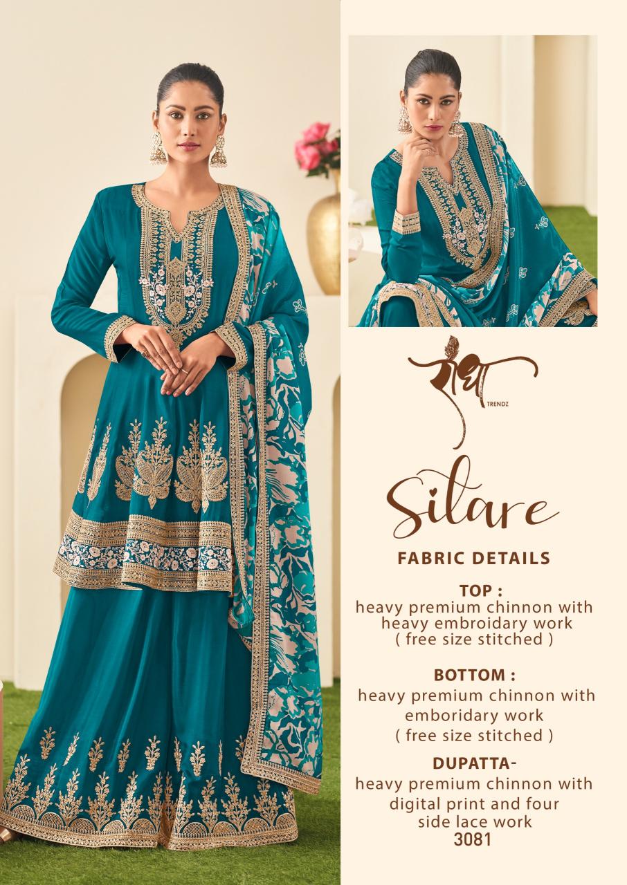 Radha Trendz Sitare Catalog designer salwar kameez wholesale in mumbai