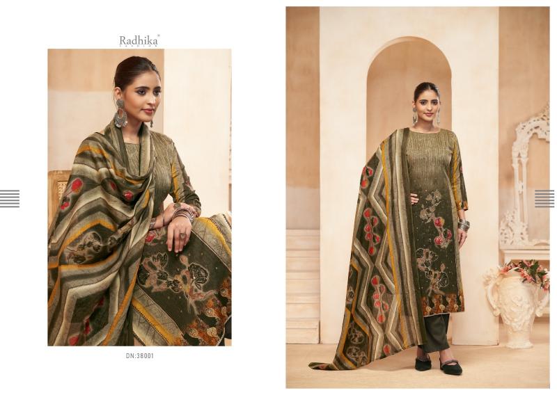 Radhika Azara Avnee Catalog Lawn cotton dress materials wholesale india