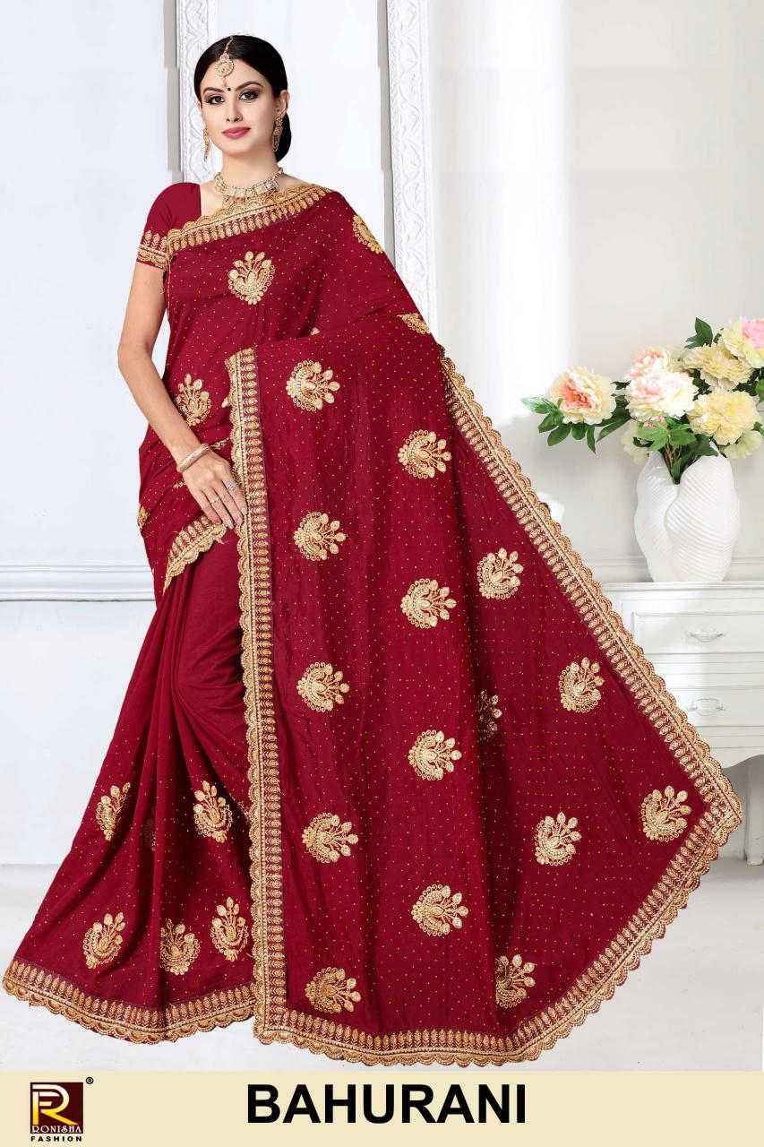 Ronisha Bahurani Catalog online shopping in india for bridal sarees