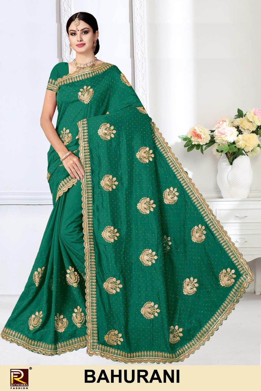 Ronisha Bahurani Catalog online shopping in india for bridal sarees