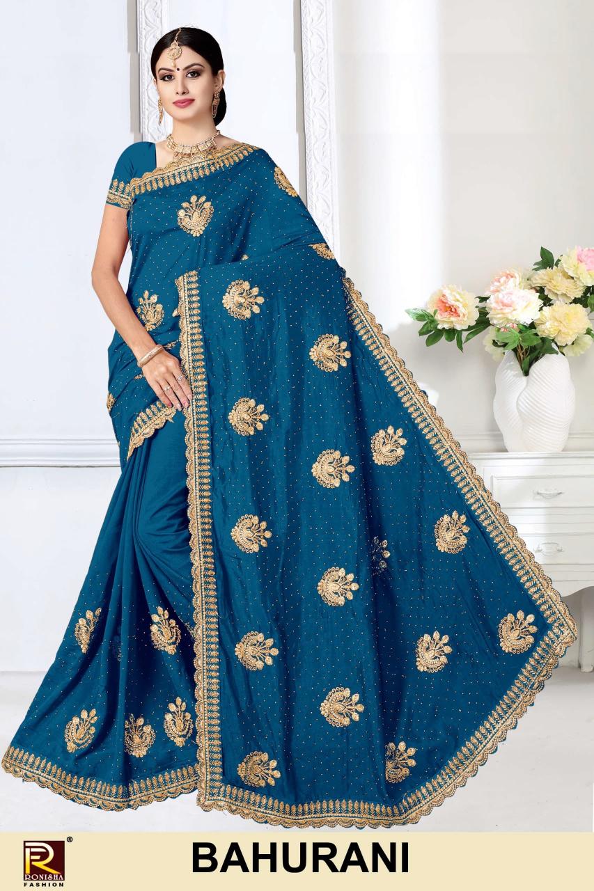 Ronisha Bahurani Catalog online shopping in india for bridal sarees
