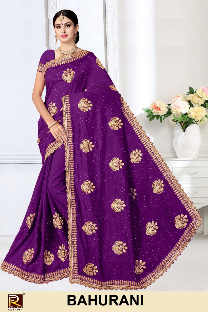 Ronisha Bahurani Catalog online shopping in india for bridal sarees