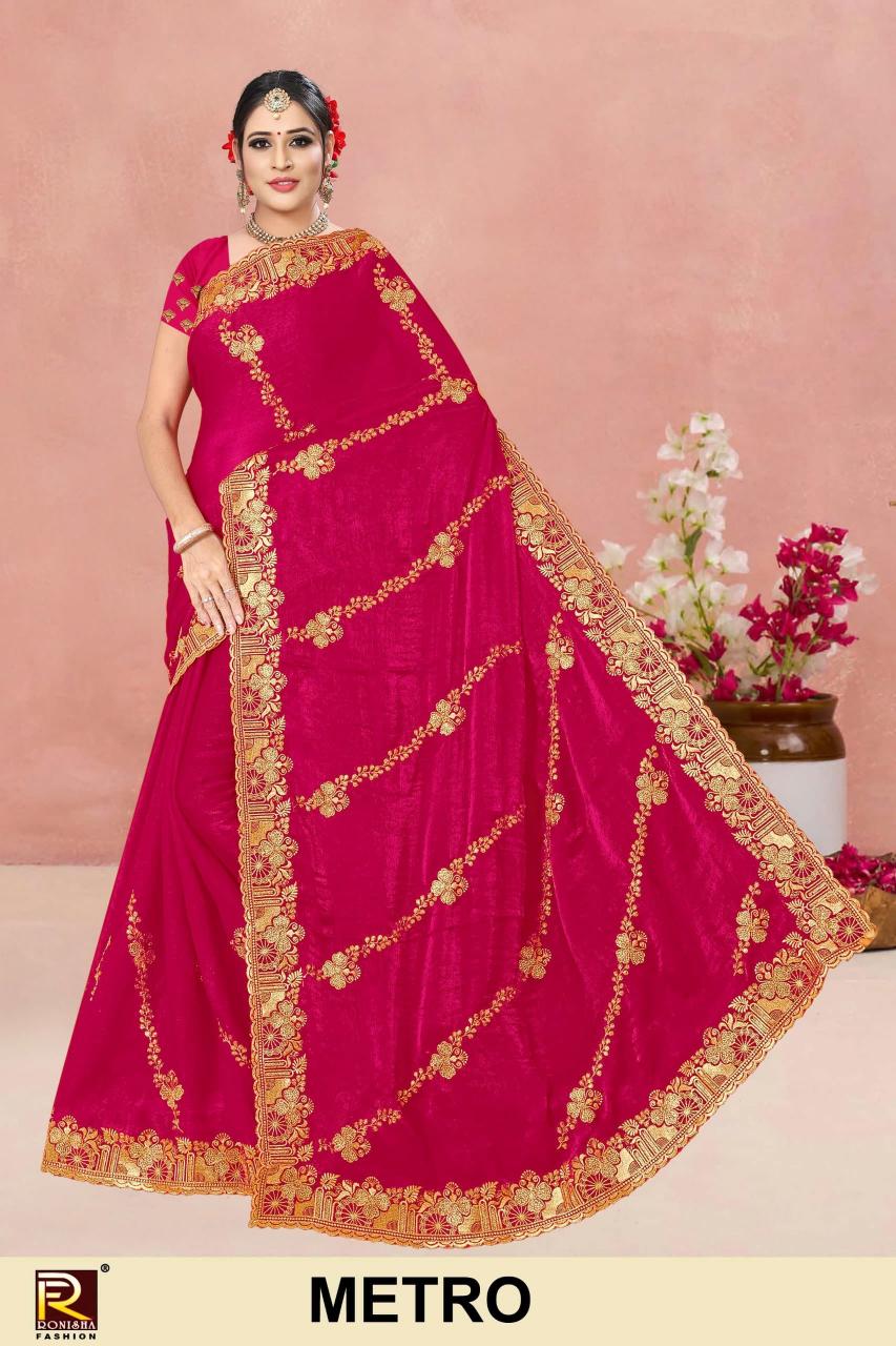Ronisha Metro Catalog online shopping in india for sarees