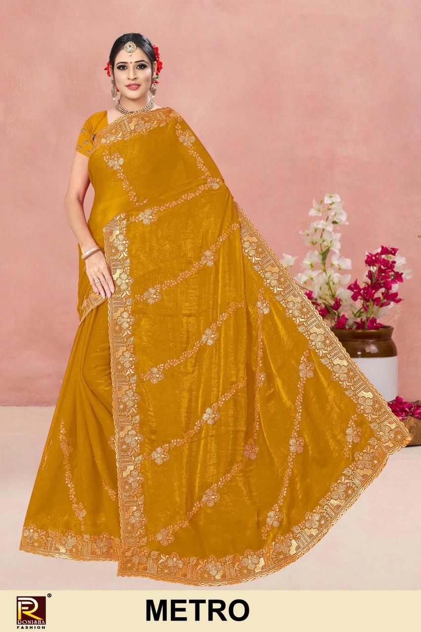 Ronisha Metro Catalog online shopping in india for sarees