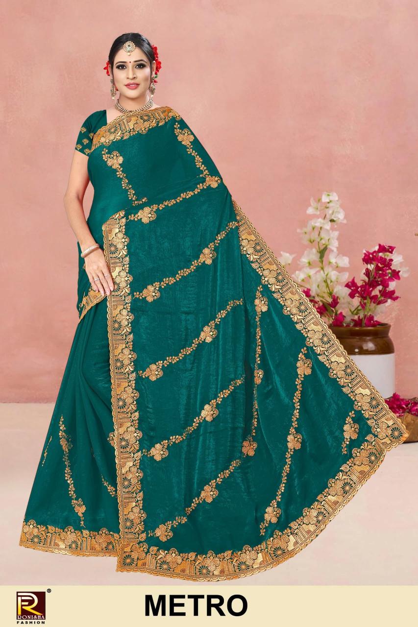 Ronisha Metro Catalog online shopping in india for sarees