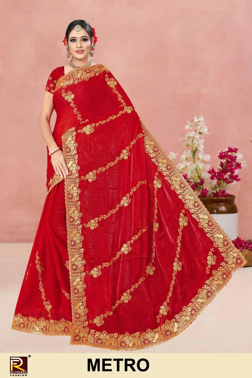 Ronisha Metro Catalog online shopping in india for sarees