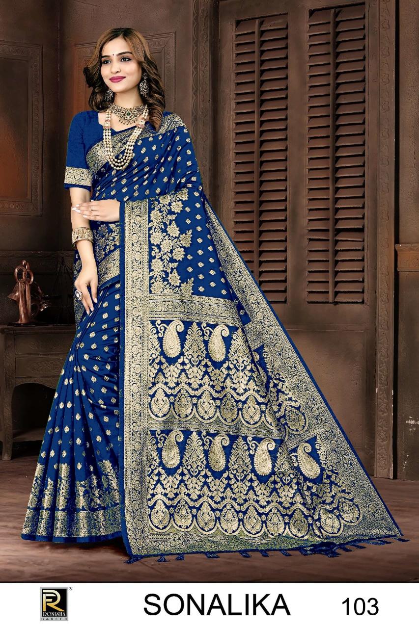 Ronisha Sonalika sarees worn in punjab india