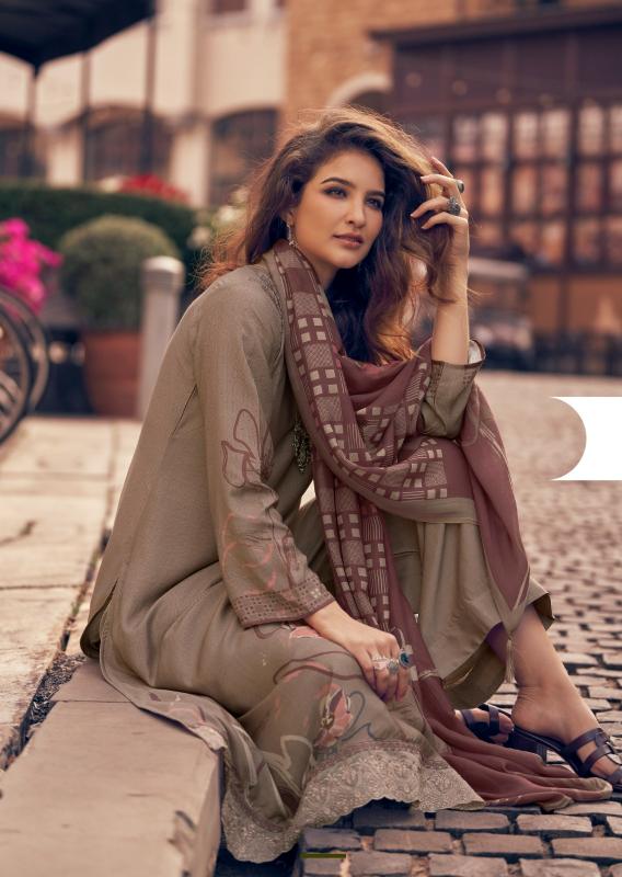 Sadhana Fashion Zariya Pure Musline Silk Salwar Kameez Wholesale Catalog 