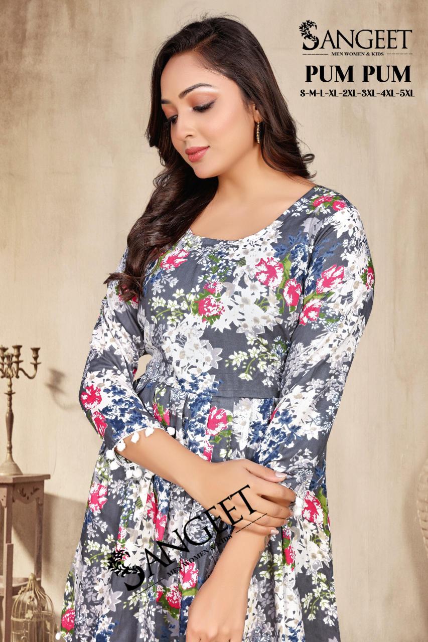 Sangeet Pum Pum Catalog online top kurti selling brands in india