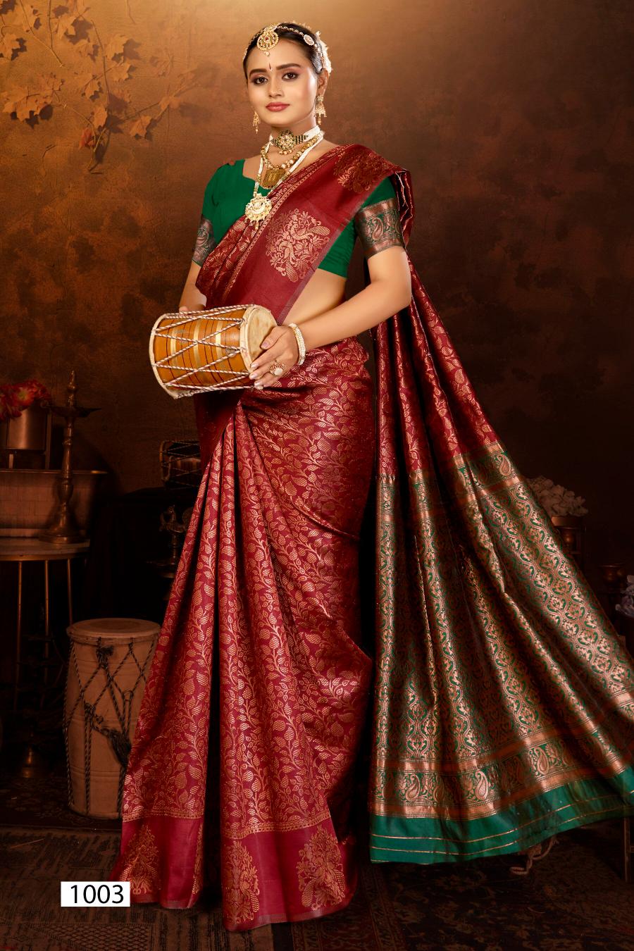 Saroj Khazana Silk vol.1 soft silk  saree in surat with price wholesale