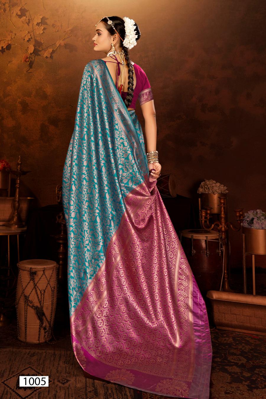Saroj Khazana Silk vol.1 soft silk  saree in surat with price wholesale