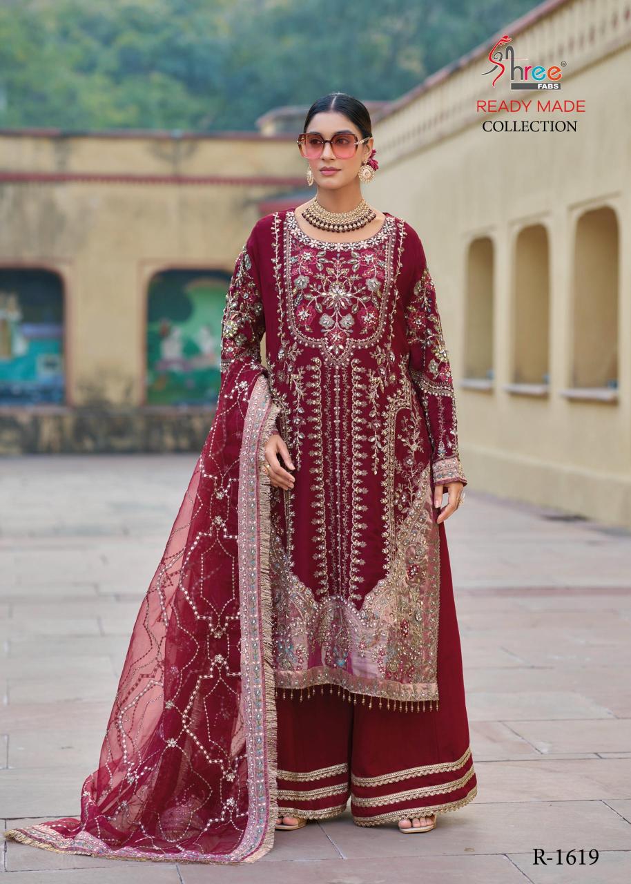 Shree Fabs Maria B R 1619 Catalog wholesale market for pakistani suits in hyderabad