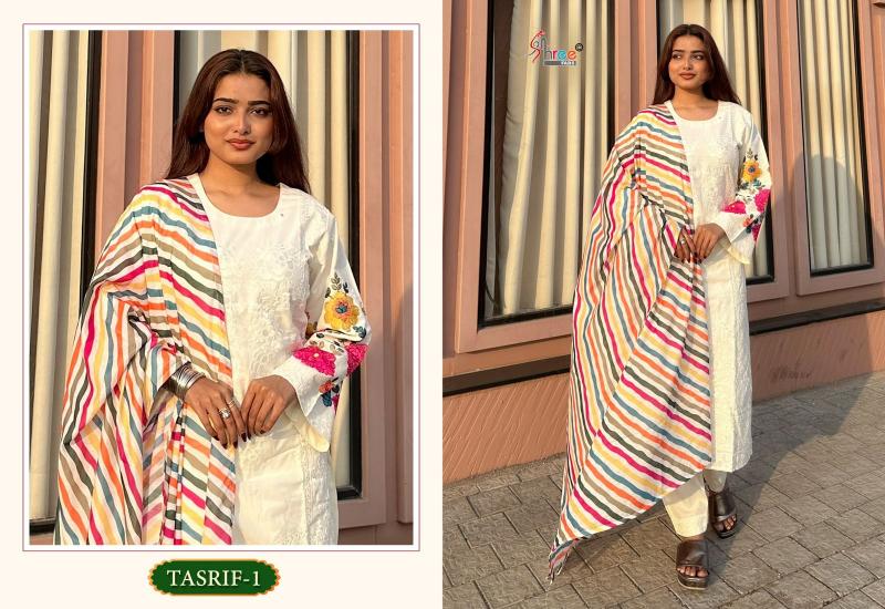 Shree Fabs Tasrif Catalog simple pakistani cotton suits