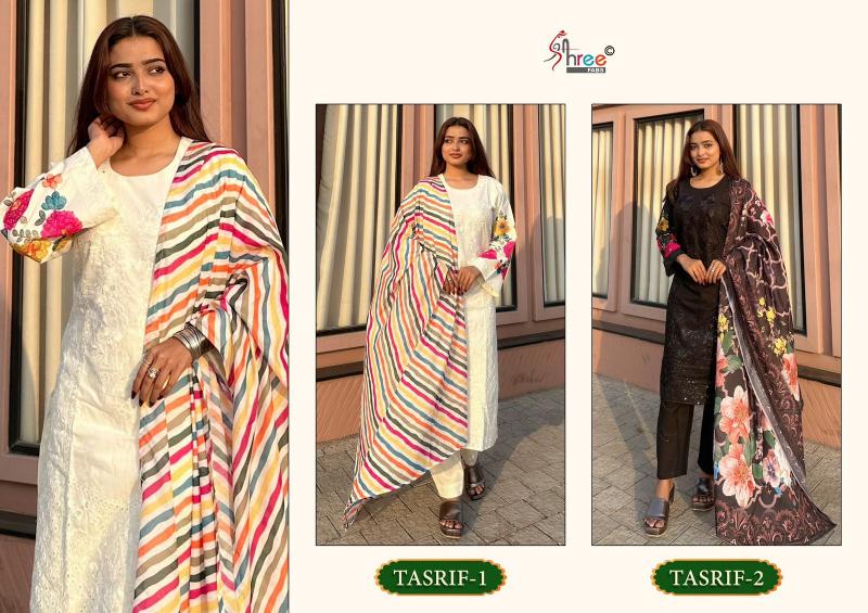 Shree Fabs Tasrif Catalog simple pakistani cotton suits