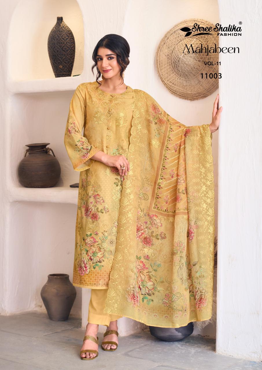 Shree Shalika Mahjabeen Vol 11 best wholesale salwar kameez market