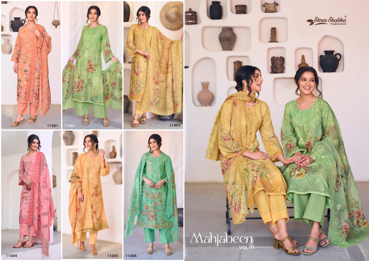Shree Shalika Mahjabeen Vol 11 best wholesale salwar kameez market