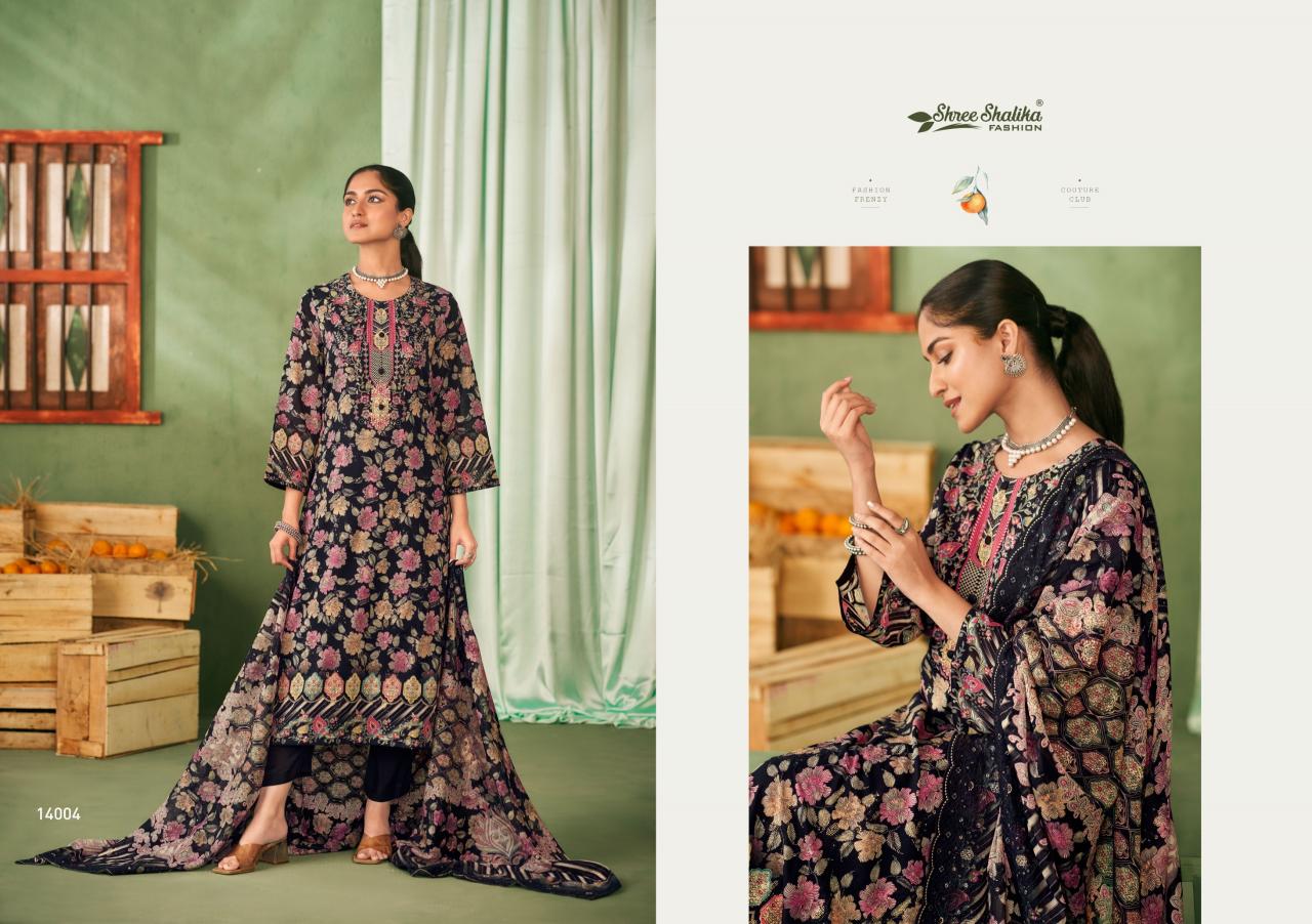 Shree Shalika Mannat Vol 14 Catalog unstitched salwar kameez wholesalers in mumbai