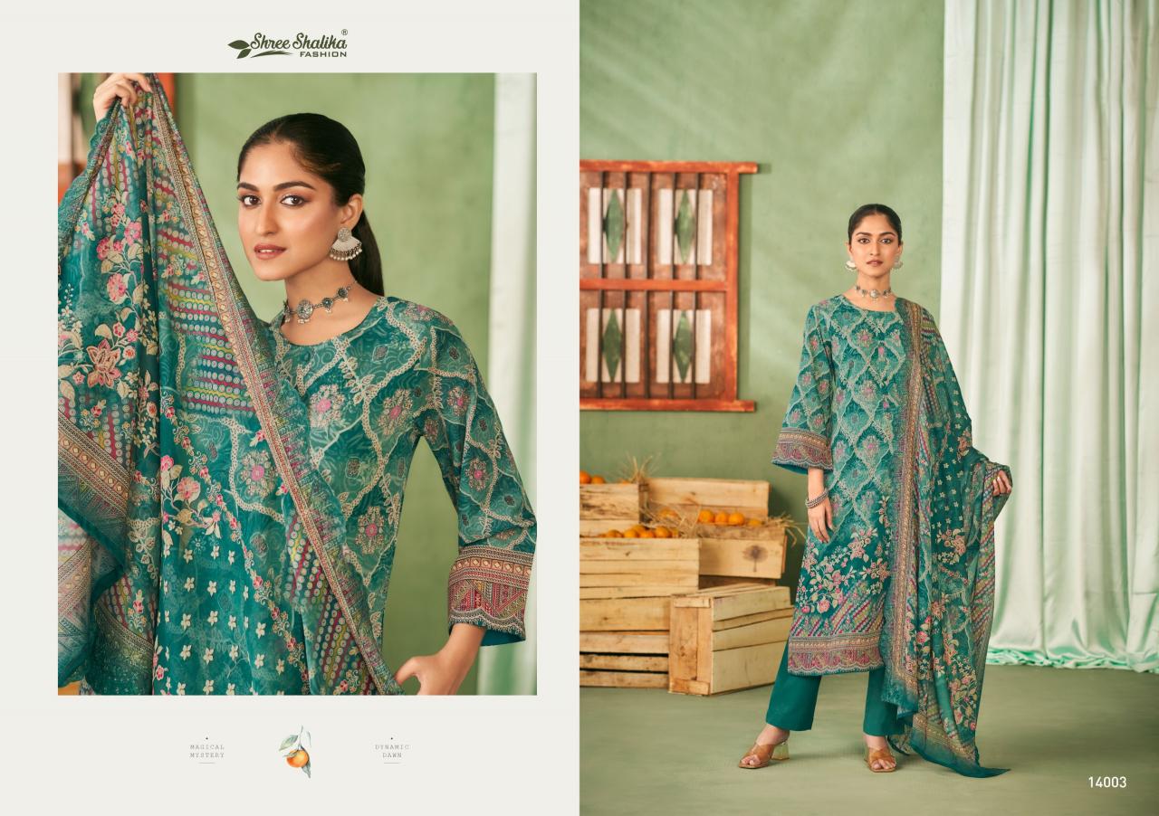 Shree Shalika Mannat Vol 14 Catalog unstitched salwar kameez wholesalers in mumbai