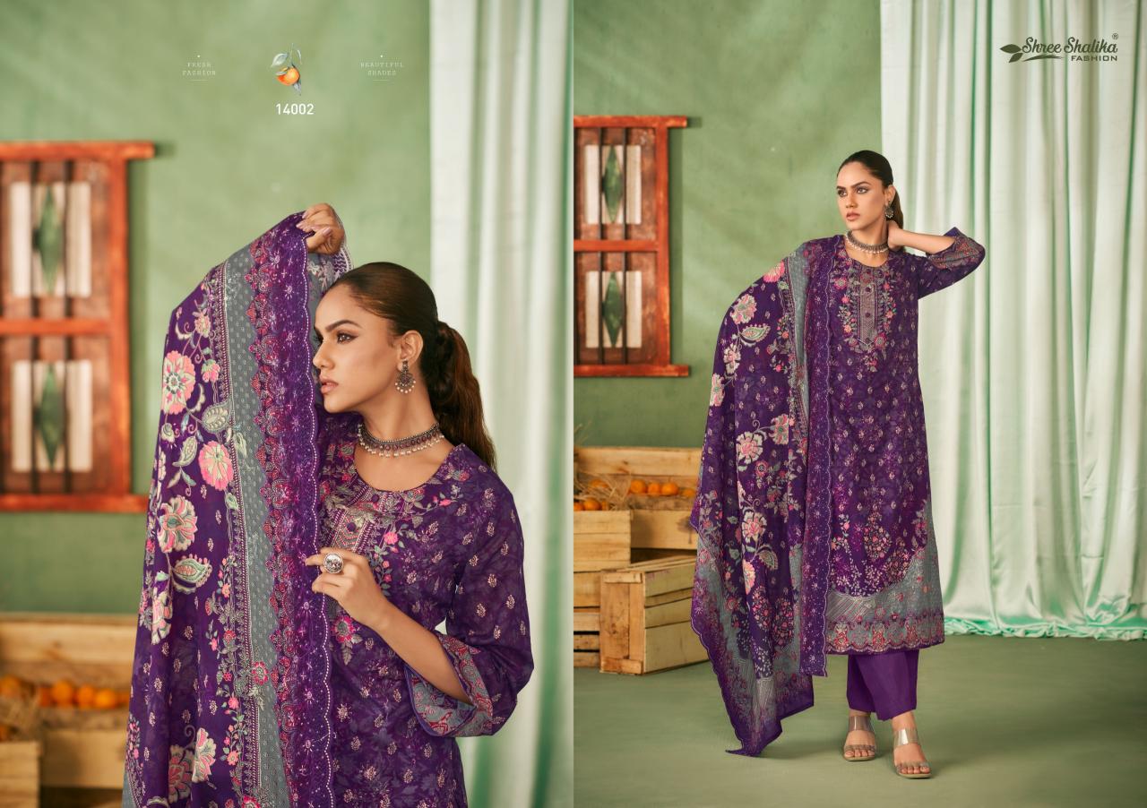 Shree Shalika Mannat Vol 14 Catalog unstitched salwar kameez wholesalers in mumbai